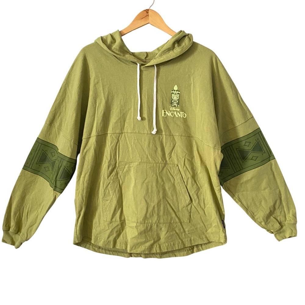 Disney Spirit Jersey Encanto Bruno Hoodie Green XL We Dont Talk About Bruno Park
